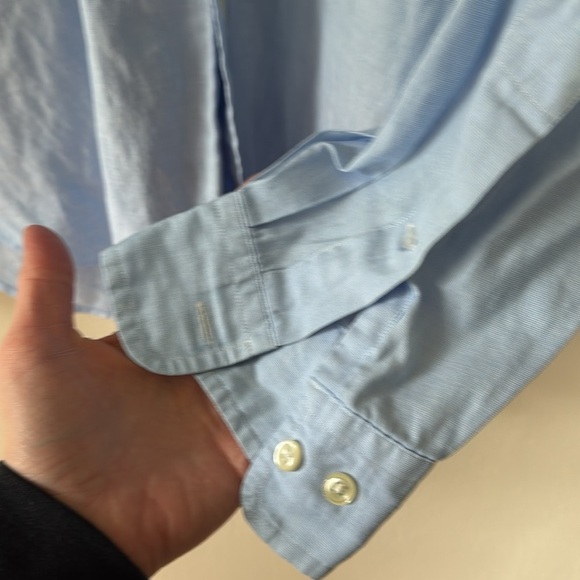 Ralph Lauren large Light Blue Shirt large - Picture 5 of 6